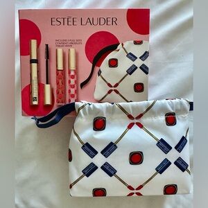 Estee Lauder Mascara & Lip Gloss 4 Pc Gift Set